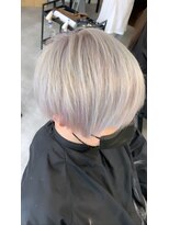 ラフ 難波店(LAFF)&nbsp;#黒髪#ボブルフ#ネビージュ#小顔#ワンレン