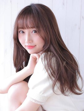 アグ ヘアー リッカ 御所野店(Agu hair ricca) 《Agu hair》似合わせカットで大人ガーリーロング