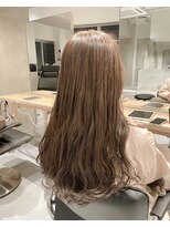 ガリカ 渋谷(Gallica)&nbsp;【穂乃華】大人かわいい艶髪ロング/透明感ミルクティーベージュ