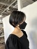 【入口指名】☆ショート限定☆カット+美髪縮毛矯正+トキオTR