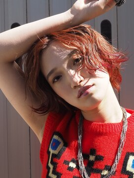 リブロ 三軒茶屋(LIBRO) ストリート系×レイヤーショート