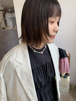 ヌイ(nui)&nbsp;[佐賀/顔周りレイヤー/レイヤーカット/切りっぱなしボブ]