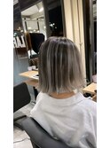 #ショコラアッシュ#ヘルシースタイル#ふんわりカール