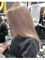 ロイオブジゼル(roi of GiseL)&nbsp;【GiseL】ミルクティーベージュ/ブリーチ/髪質改善/ダブルカラー