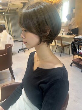 ジアン バイ ミルボン 西宮ガーデンズプラス(GIEN by milbon) 似合わせショート/くびれヘア/濱田 実果