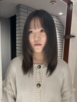 コフィー バイ メルト 吉祥寺(cofy by melt)&nbsp;【中澤彩乃】顔まわりレイヤーウルフカットグレージュブリーチ