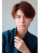 ソイクフ 高田馬場店(SOY-KUFU)&nbsp;MEN'S HAIRアッシュブラックのウルフカルマパーマ