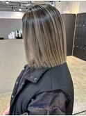バレイヤージュの王道カラーはこれ!_contrast beige_