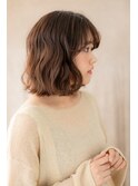 くせ毛風ゆるふわ小顔切りっぱなしボブパーマZ浦和20代30代40代