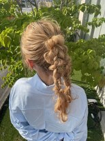 ルシードスタイル バレッタ(LUCIDO STYLE BARRETTA)&nbsp;編み下ろしポニー