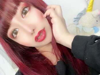 ディー エメ(D-aimer-)の写真/カットとエクステで顔周り大変身！「切る」だけじゃなく「伸ばす」「色を足す」で希望を叶えます☆