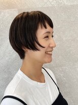 イマジナシオン(Imagination+)&nbsp;【ショートヘア専門イマジナシオン】大人のオン眉ショートボブ