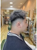 フェード×シルバーカラー