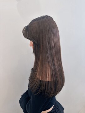 マッシュ(MASHU) 艶髪ストレート マロンベージュ◎20代30代40代