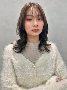アッシュ 中野店(Ash) イメチェン/似合わせカット/フルバング/レッドブラウン/中野