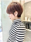 ショートボブ/ショートヘア/くびれショート/30代40代50代/表参道