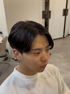 スタイル 成城学園前(STYLE) センターパート×韓国風毛流れパーマ