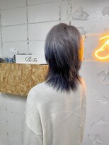 ベイ(BAY)&nbsp;メンズウルフ／シルバー、ネイビーデザイン