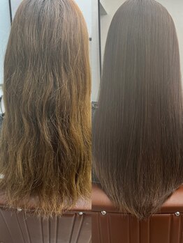 レンカ バイ レオネ(renca by LEONE)の写真/【髪質改善専門店】「髪質改善ヘアエステ×オーダーメイド縮毛矯正」健康で美しい髪本来の状態へ導きます