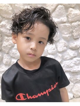 ヘアサロン エフ 渋谷(F) #キッズカット#キッズパーマ#キッズ