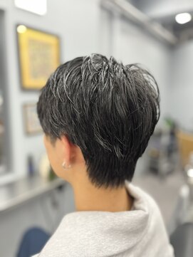 アイコン ブルー メンズ(I-CON #blue MEN'S) ナチュラルセンターパート