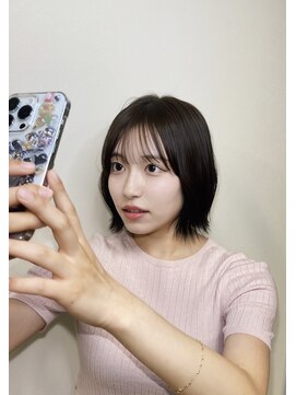 イートンクロップ オオツキ(Eton Crop Otsuki) 外ハネくびれボブ