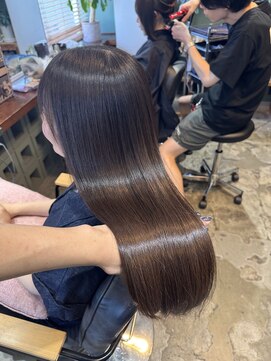 パリオ バイ コレット(Palio by collet) 髪質改善ストレート【縮毛矯正】×髪質改善METEOトリートメント