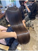 髪質改善ストレート【縮毛矯正】×髪質改善METEOトリートメント