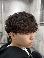 ビカムメンズヘアー 栄店(become men's hair)&nbsp;波巻きパーマ無造作名古屋栄メンズ美容室
