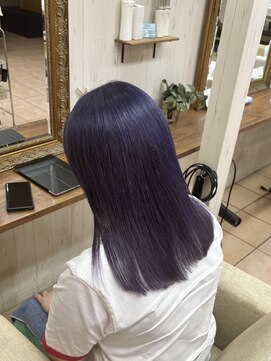 ウィルゴ 原宿(VIRGO) 紫パープルカラーアメジストネイビーパープルグレーパープル