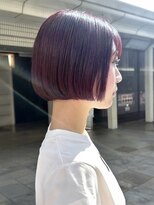 ニュイ 高槻 阪急茨木店(nui)&nbsp;ミディアムヘア/暗めカラー/グランマッシュ/茨木