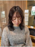 レイヤー　ウルフパーマ　　ラフウエーブ【20代/30代/40代】