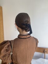 アクビー(AKuBii)&nbsp;リボンアレンジヘアセット