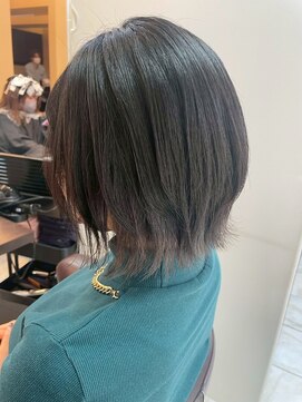 ルページ 千葉(lpage) 髪質改善/顔周りレイヤーカット/グレージュ[千葉/千葉駅]