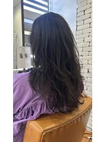 ザ カラー ラボ(THE COLOR LABO)&nbsp;立体感カラー　地毛活かしバレイヤージュ　レイヤーカット