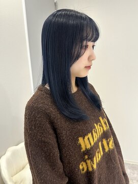 ダブルカラー×ブルーカラー×レイヤー☆