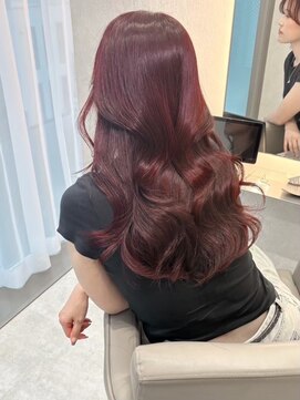 ジーナ メゾン 札幌(Zina Maison) 美髪*ピンクボルドー*髪質改善TR*Zina Maison札幌