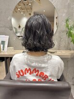 トマト(TOMTO)&nbsp;【RYOHEI】ボブパーマ_コテ巻き風_ケアパーマ_20代30代40代