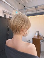 ローマー 明治神宮前 渋谷(ROAMER)&nbsp;ハイトーンショートボブ