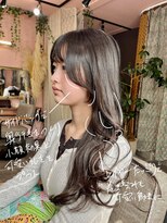 ヤード 藤沢(YARD)&nbsp;シースルーとサイドバングとレイヤーカット【藤沢/藤沢駅】