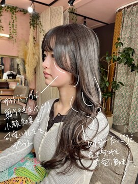 ヤード 藤沢(YARD) シースルーとサイドバングとレイヤーカット【藤沢/藤沢駅】
