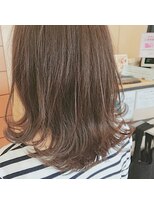 イマージュ アヴェダ 橋本店(Image AVEDA) 外ハネロブ、スタイル