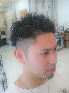 フラッグ ヘアー 天神西通り店(Flag HAIR) 2019×ツーブロック