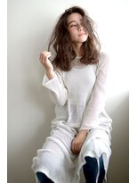 ミラバイグリーン(Mira by green)&nbsp;medium　perm　×　A　line　style　【無造作カール】＃2