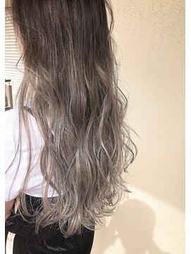 クレッセント ベイ(Crescent Bay) グラデーションカラー/マーメイドアッシュ/グラマラス　カール