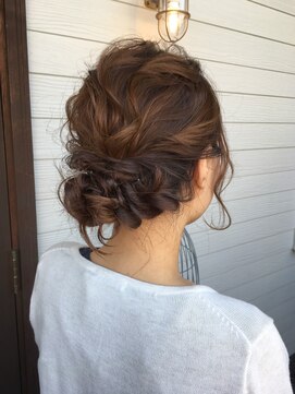 アズグロウヘアー(AS GROW HAIR) お呼ばれスタイル☆No.4【東区/帯山/長嶺/髪質改善/縮毛矯正】