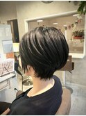 髪質改善　シックなショート