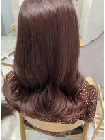 リュンヌ(Lune)&nbsp;ピンクブラウンカラー×ロング