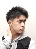 【ヨシザワ人形町】爽やか/ツーブロック/アップバング/パーマ