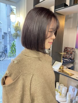 シュウ(SHU) 大人パッツン・ボブ♪